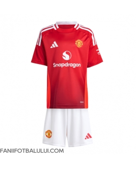 Manchester United Echipament de Fotbal Replică 2024-25 Copii Acasa (+ Șorturi)